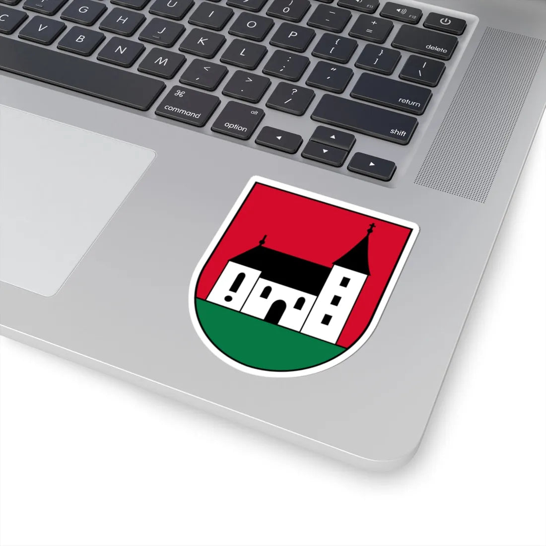 Coat of arms Grieskirchen (Austria) (Coat of Arms) STICKER Vinyl Kiss-Cut Decal - The Sticker Space