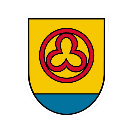 Coat of arms Heiligenberg (Austria) (Coat of Arms) STICKER Vinyl Kiss-Cut Decal 2 Inch White - The Sticker Space