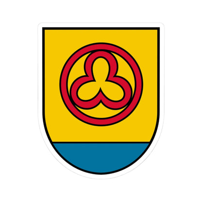 Coat of arms Heiligenberg (Austria) (Coat of Arms) STICKER Vinyl Kiss-Cut Decal 3 Inch White - The Sticker Space