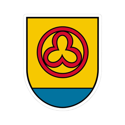 Coat of arms Heiligenberg (Austria) (Coat of Arms) STICKER Vinyl Kiss-Cut Decal 4 Inch White - The Sticker Space