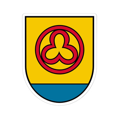 Coat of arms Heiligenberg (Austria) (Coat of Arms) STICKER Vinyl Kiss-Cut Decal 6 Inch White - The Sticker Space