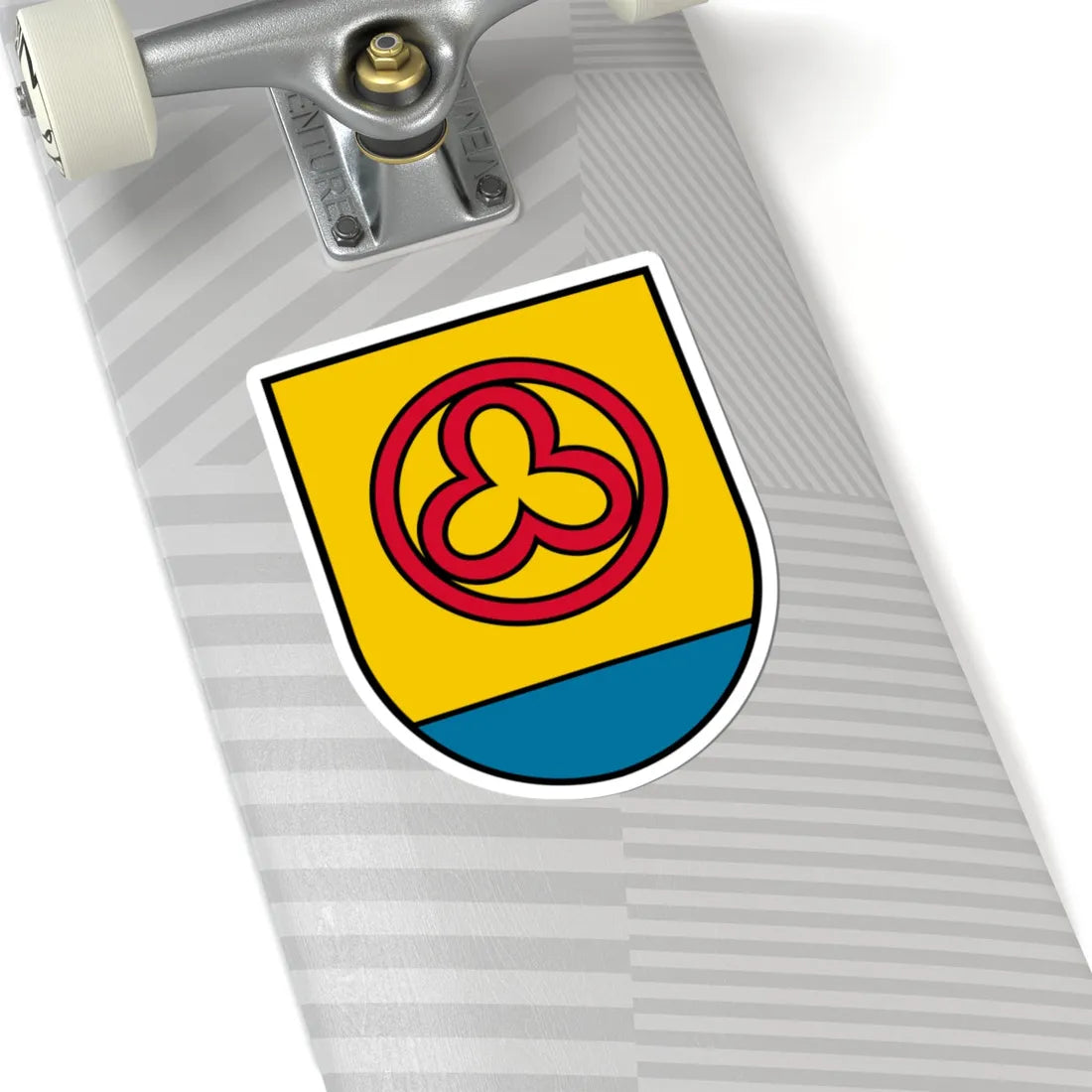 Coat of arms Heiligenberg (Austria) (Coat of Arms) STICKER Vinyl Kiss-Cut Decal - The Sticker Space