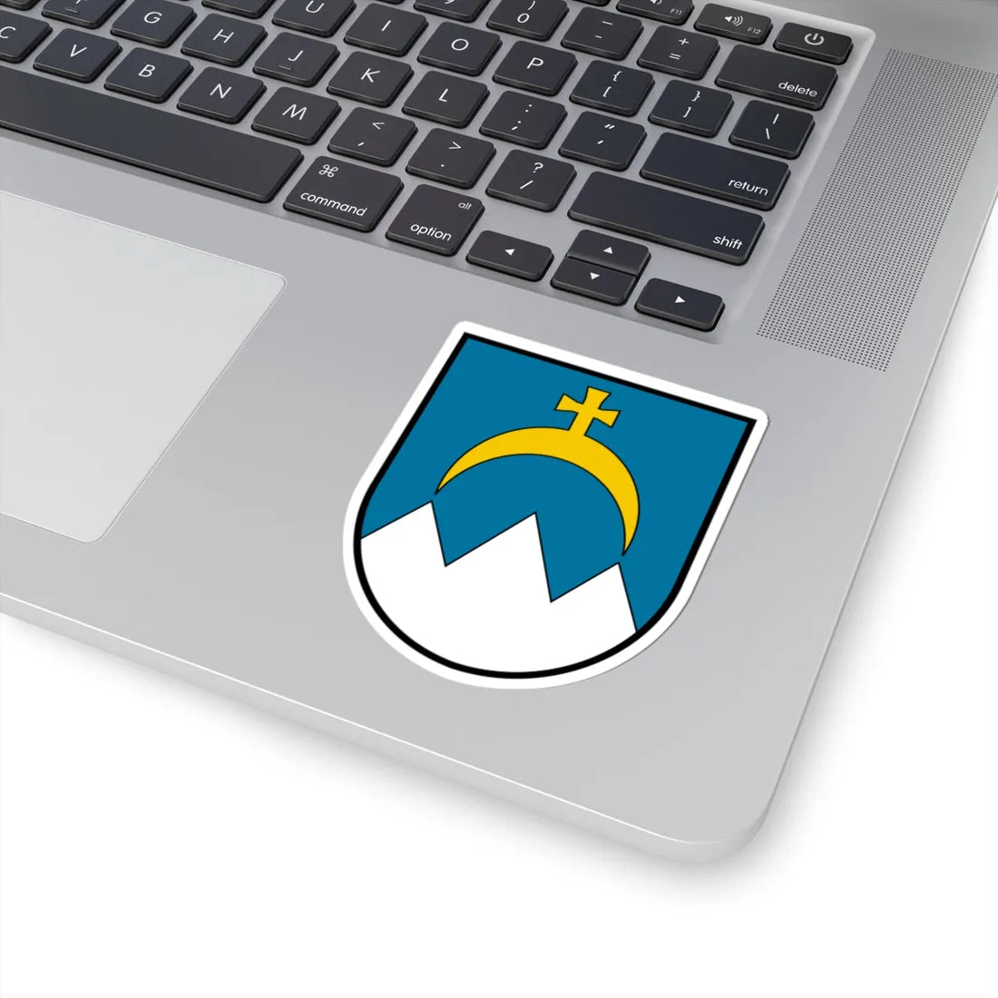 Coat of arms Hinterstoder (Austria) (Coat of Arms) STICKER Vinyl Kiss-Cut Decal - The Sticker Space