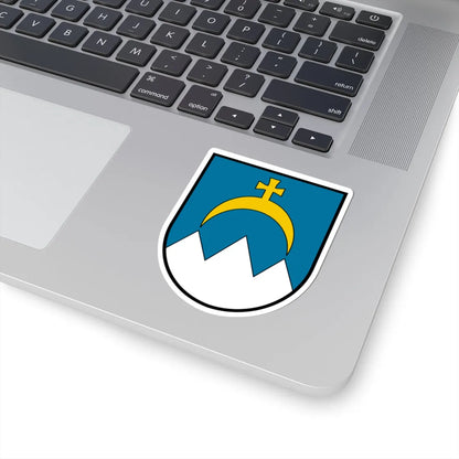 Coat of arms Hinterstoder (Austria) (Coat of Arms) STICKER Vinyl Kiss-Cut Decal - The Sticker Space