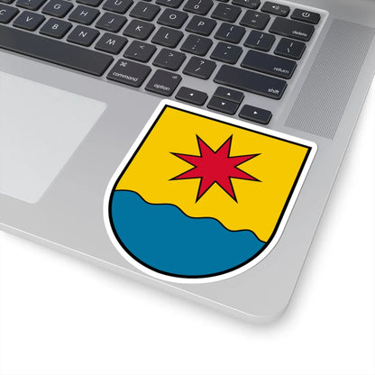 Coat of arms Hochburg-Ach (Austria) (Coat of Arms) STICKER Vinyl Kiss-Cut Decal - The Sticker Space