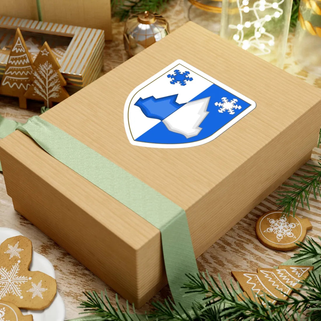 Coat of arms Ilulissat (Coat of Arms) STICKER Vinyl Kiss-Cut Decal - The Sticker Space