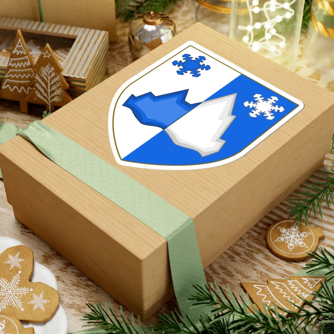 Coat of arms Ilulissat (Coat of Arms) STICKER Vinyl Kiss-Cut Decal - The Sticker Space