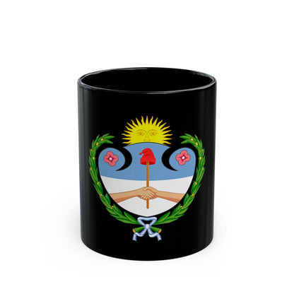 Coat of Arms Jujuy Argentina - Black Coffee Mug-11oz-The Sticker Space