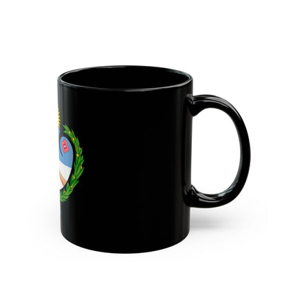 Coat of Arms Jujuy Argentina - Black Coffee Mug-The Sticker Space