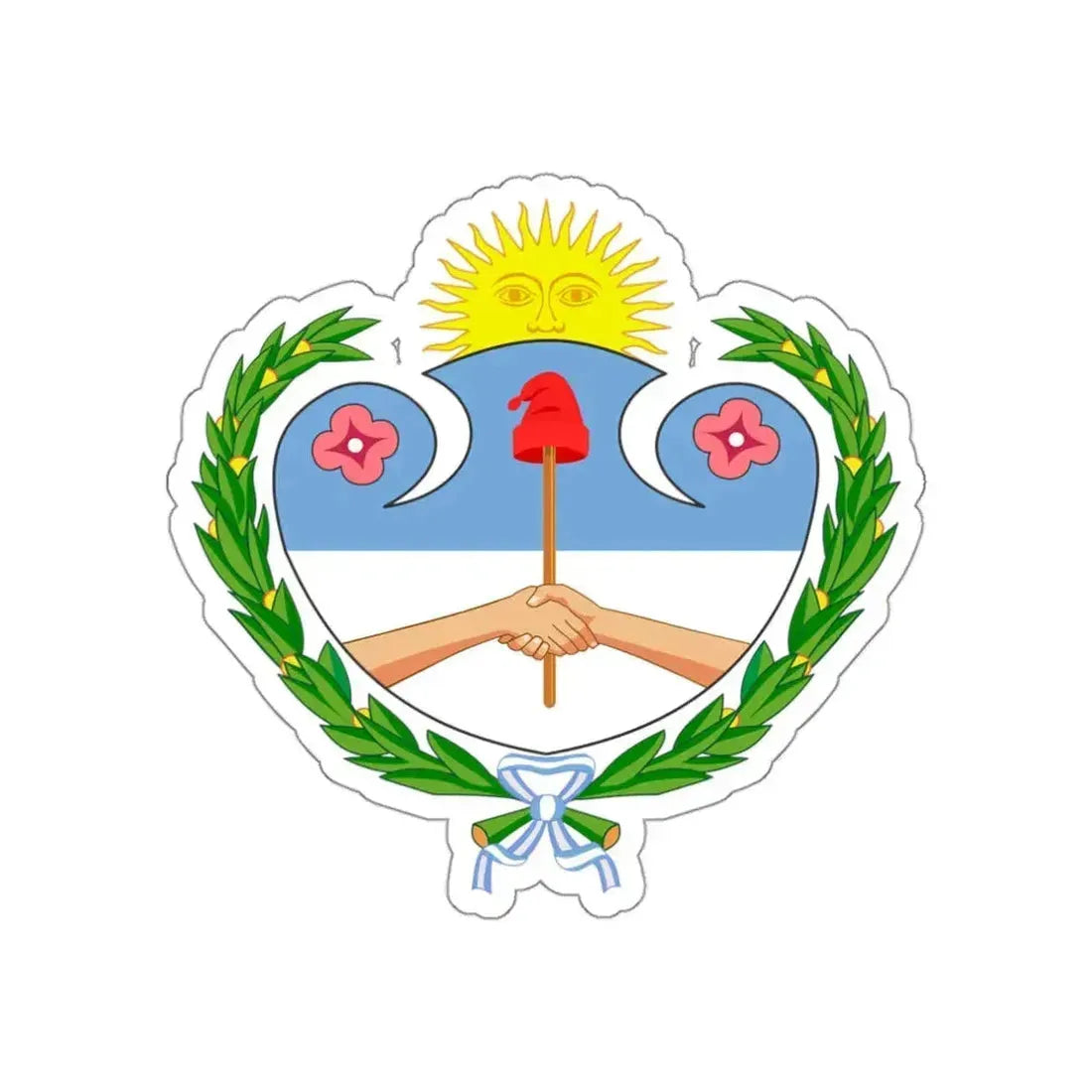Coat of Arms Jujuy Argentina STICKER Vinyl Die-Cut Decal 3 Inch - The Sticker Space
