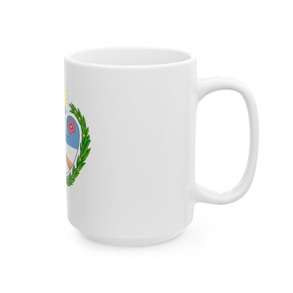 Coat of Arms Jujuy Argentina - White Coffee Mug-The Sticker Space