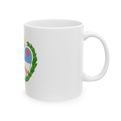 Coat of Arms Jujuy Argentina - White Coffee Mug-The Sticker Space