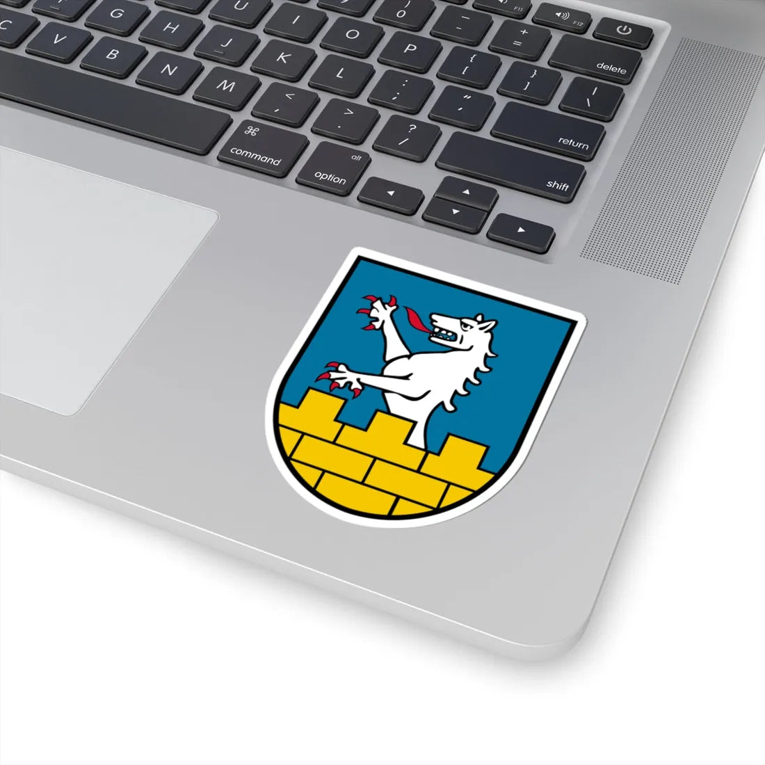Coat of arms Kallham (Austria) (Coat of Arms) STICKER Vinyl Kiss-Cut Decal - The Sticker Space