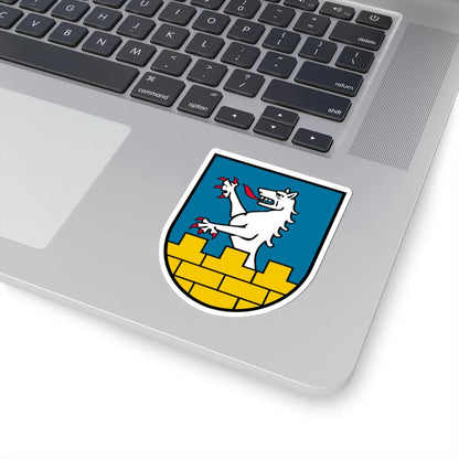 Coat of arms Kallham (Austria) (Coat of Arms) STICKER Vinyl Kiss-Cut Decal - The Sticker Space