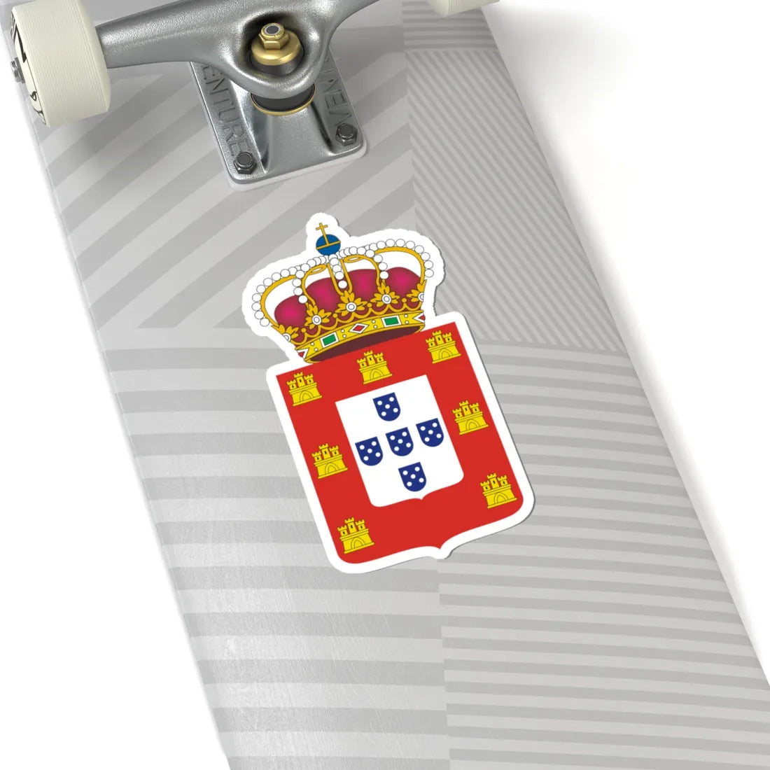 Coat of Arms Kingdom of Portugal 1830 (Portugal) (Coat of Arms) STICKER Vinyl Kiss-Cut Decal - The Sticker Space