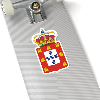Coat of Arms Kingdom of Portugal 1830 (Portugal) (Coat of Arms) STICKER Vinyl Kiss-Cut Decal - The Sticker Space