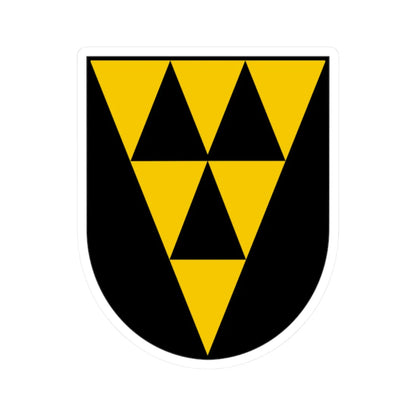 Coat of arms Klaus an der Pyhrnbahn (Austria) (Coat of Arms) STICKER Vinyl Kiss-Cut Decal 2 Inch White - The Sticker Space