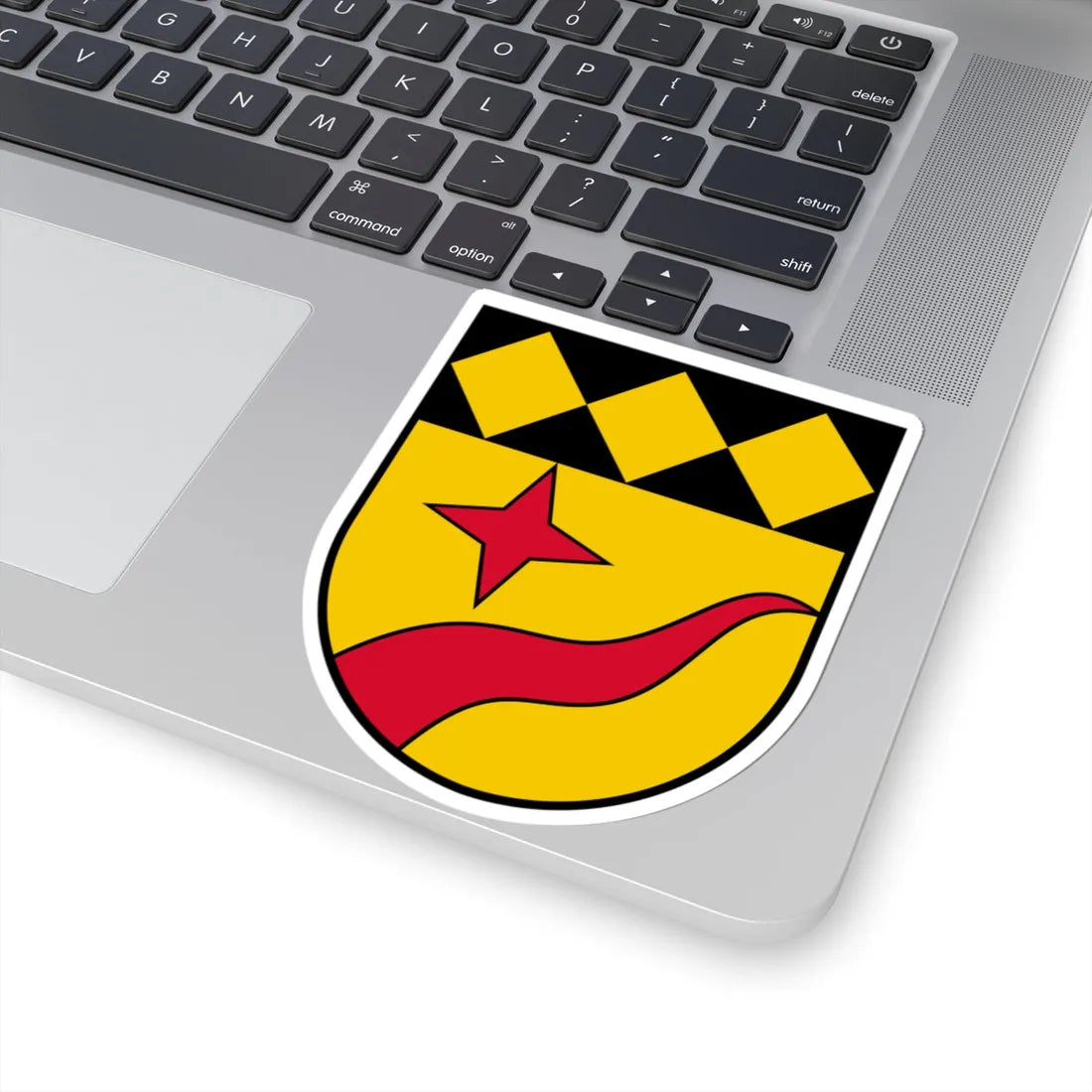 Coat of arms Kopfing (Austria) (Coat of Arms) STICKER Vinyl Kiss-Cut Decal - The Sticker Space