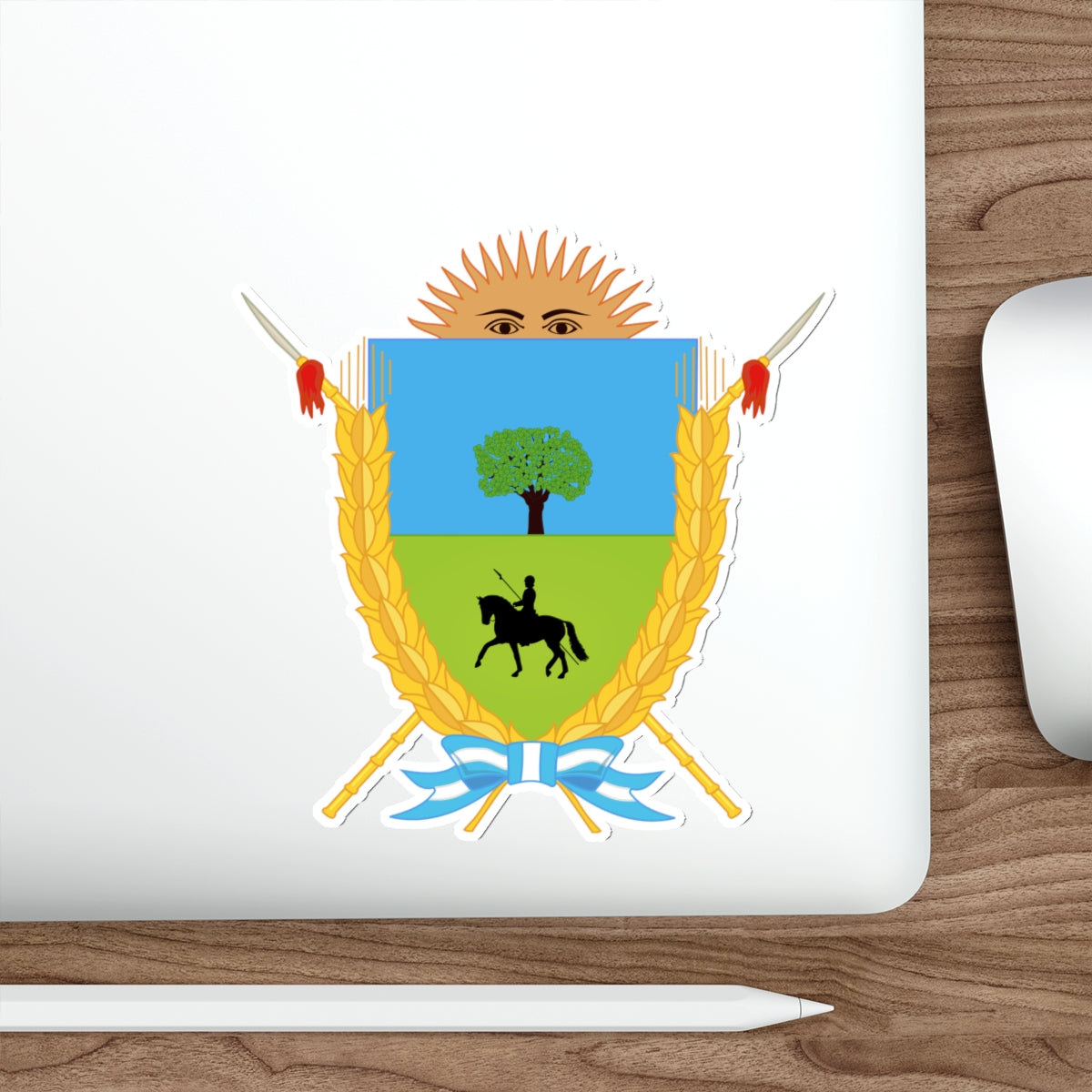 Coat of Arms La Pampa Argentina STICKER Vinyl Die-Cut Decal-The Sticker Space