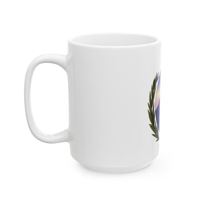 Coat of Arms La Rioja Argentina - White Coffee Mug-The Sticker Space