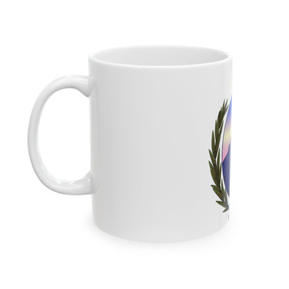 Coat of Arms La Rioja Argentina - White Coffee Mug-The Sticker Space