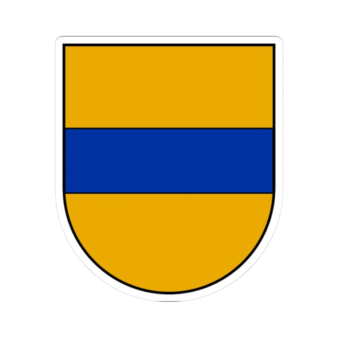 Coat of Arms Lejasciems (Latvia) (Coat of Arms) STICKER Vinyl Kiss-Cut Decal 3 Inch White - The Sticker Space