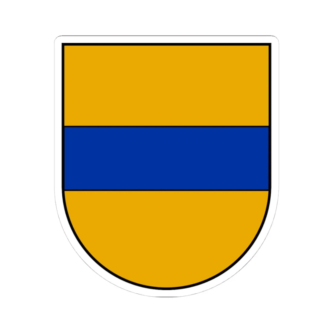 Coat of Arms Lejasciems (Latvia) (Coat of Arms) STICKER Vinyl Kiss-Cut Decal 4 Inch White - The Sticker Space