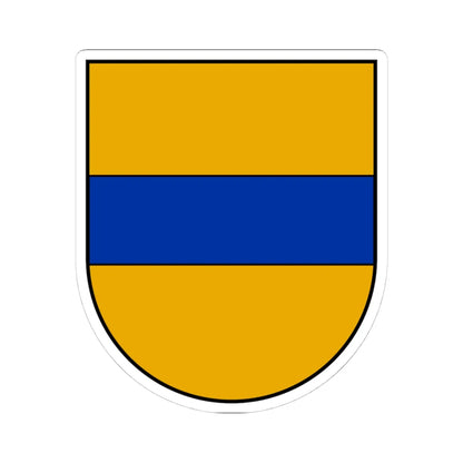 Coat of Arms Lejasciems (Latvia) (Coat of Arms) STICKER Vinyl Kiss-Cut Decal 4 Inch White - The Sticker Space