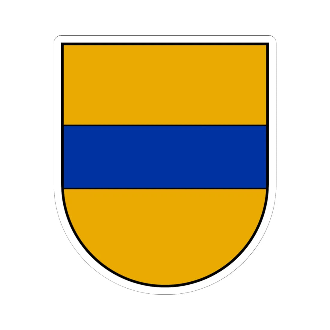 Coat of Arms Lejasciems (Latvia) (Coat of Arms) STICKER Vinyl Kiss-Cut Decal 6 Inch White - The Sticker Space