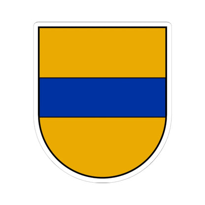 Coat of Arms Lejasciems (Latvia) (Coat of Arms) STICKER Vinyl Kiss-Cut Decal 6 Inch White - The Sticker Space