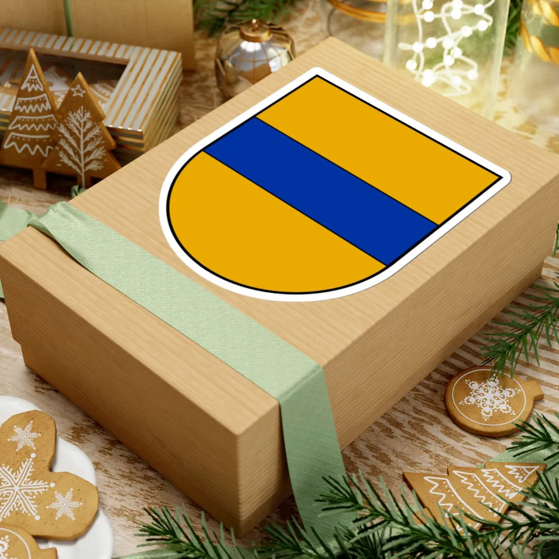 Coat of Arms Lejasciems (Latvia) (Coat of Arms) STICKER Vinyl Kiss-Cut Decal - The Sticker Space