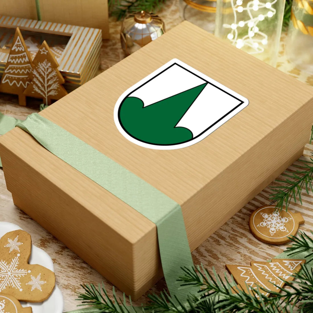 Coat of Arms Lochen (Austria) (Coat of Arms) STICKER Vinyl Kiss-Cut Decal - The Sticker Space