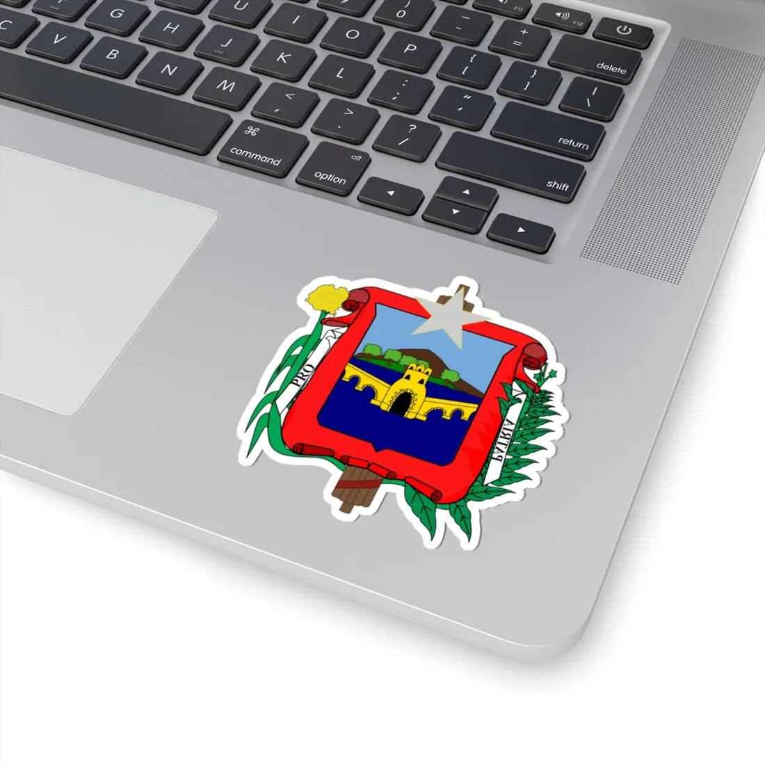 Coat of Arms Matanzas (Cuba) (Coat of Arms) STICKER Vinyl Kiss-Cut Decal - The Sticker Space