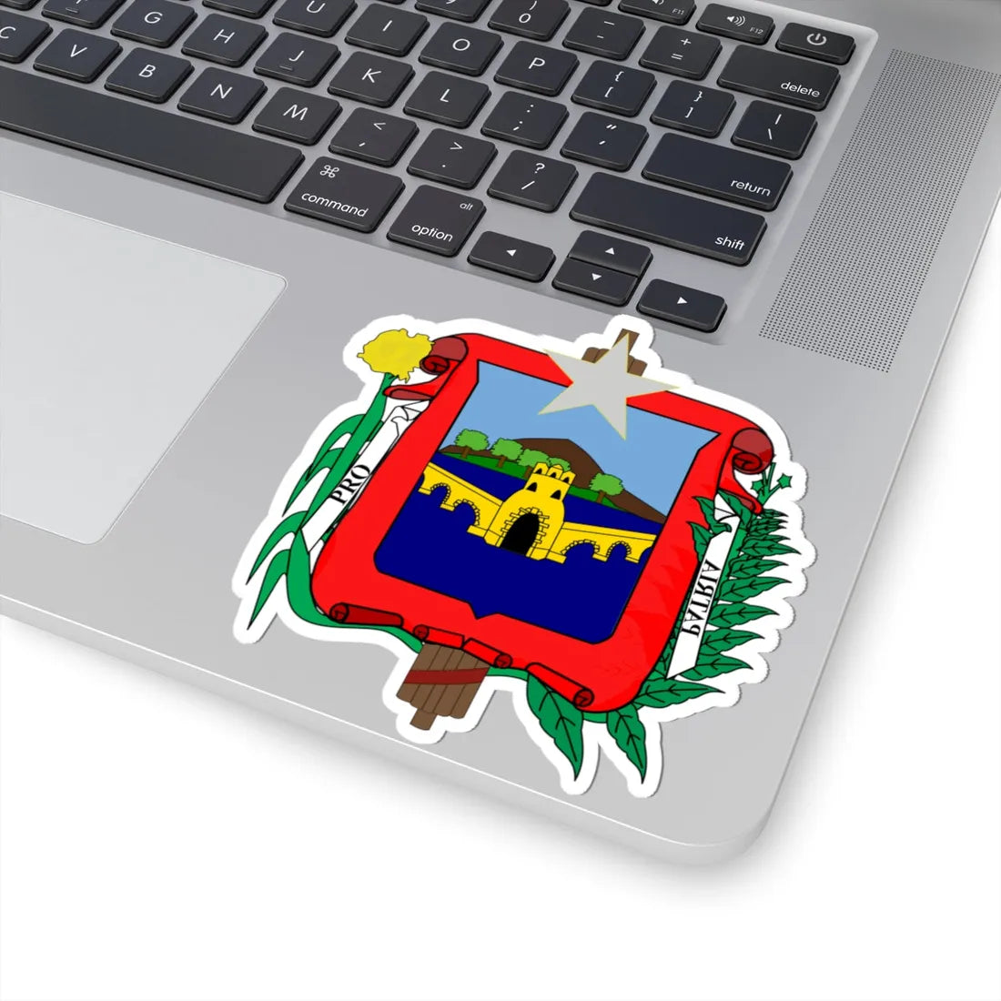 Coat of Arms Matanzas (Cuba) (Coat of Arms) STICKER Vinyl Kiss-Cut Decal - The Sticker Space