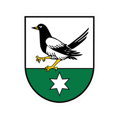 Coat of arms Meggenhofen (Austria) (Coat of Arms) STICKER Vinyl Kiss-Cut Decal 2 Inch White - The Sticker Space