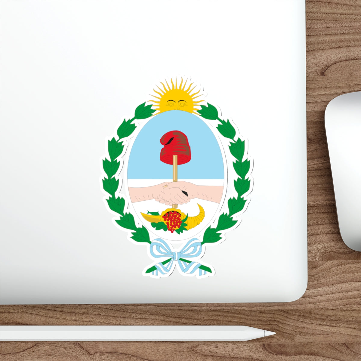 Coat of Arms Mendoza Argentina STICKER Vinyl Die-Cut Decal-The Sticker Space