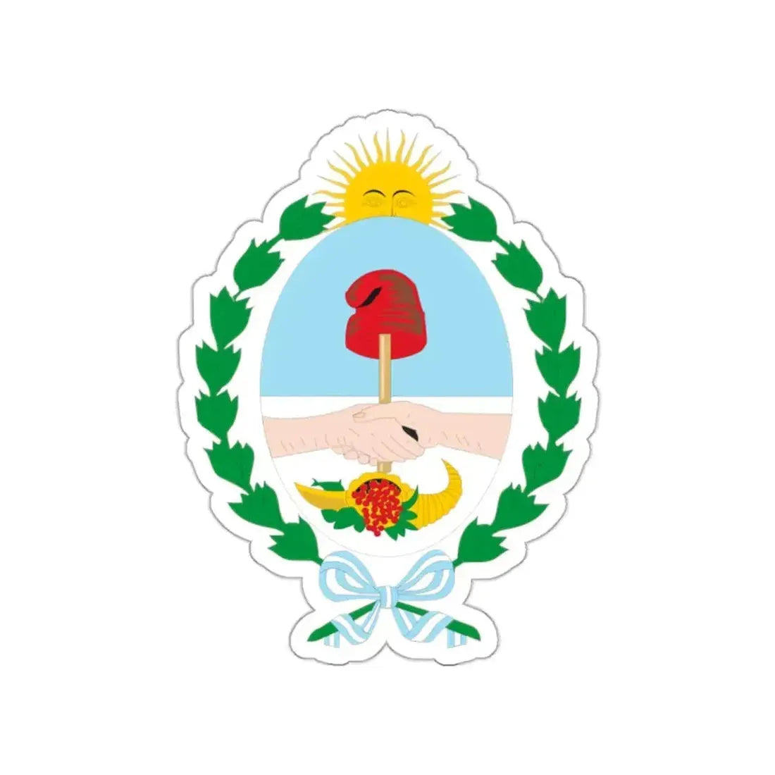 Coat of Arms Mendoza Argentina STICKER Vinyl Die-Cut Decal - The Sticker Space