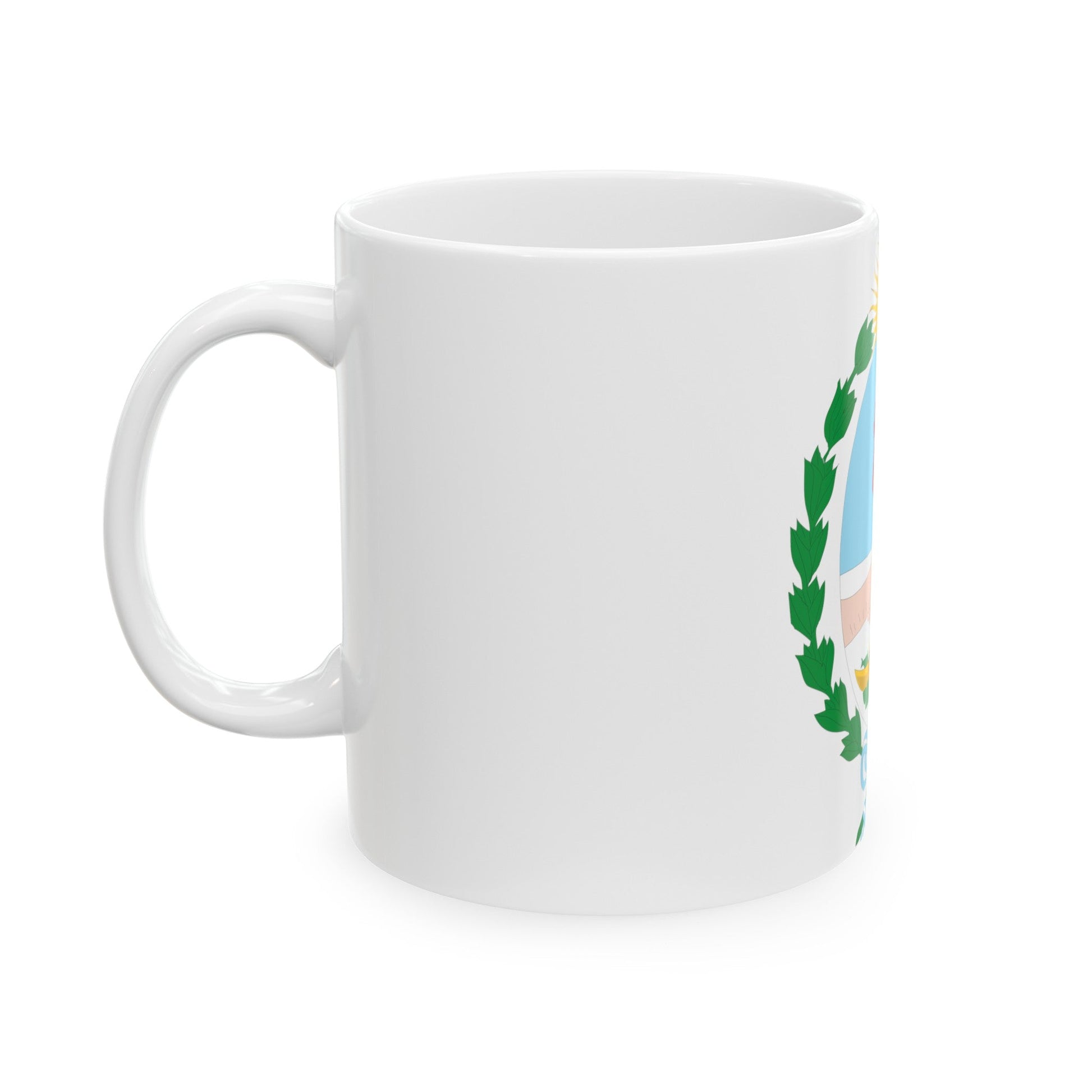 Coat of Arms Mendoza Argentina - White Coffee Mug-The Sticker Space