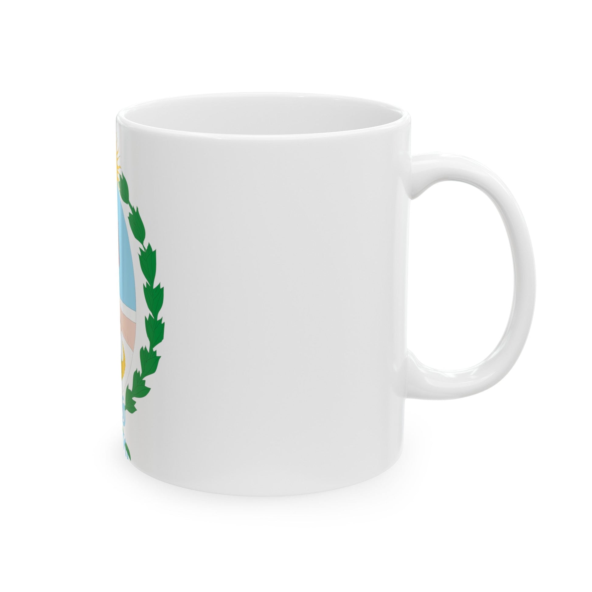 Coat of Arms Mendoza Argentina - White Coffee Mug-The Sticker Space