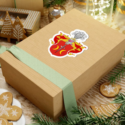 Coat of Arms Miklashevsky noble family Vitebsk Governorate Russian Empire 1827 (Russia) (Coat of Arms) STICKER Vinyl Kiss-Cut Decal - The Sticker Space