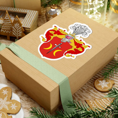 Coat of Arms Miklashevsky noble family Vitebsk Governorate Russian Empire 1827 (Russia) (Coat of Arms) STICKER Vinyl Kiss-Cut Decal - The Sticker Space