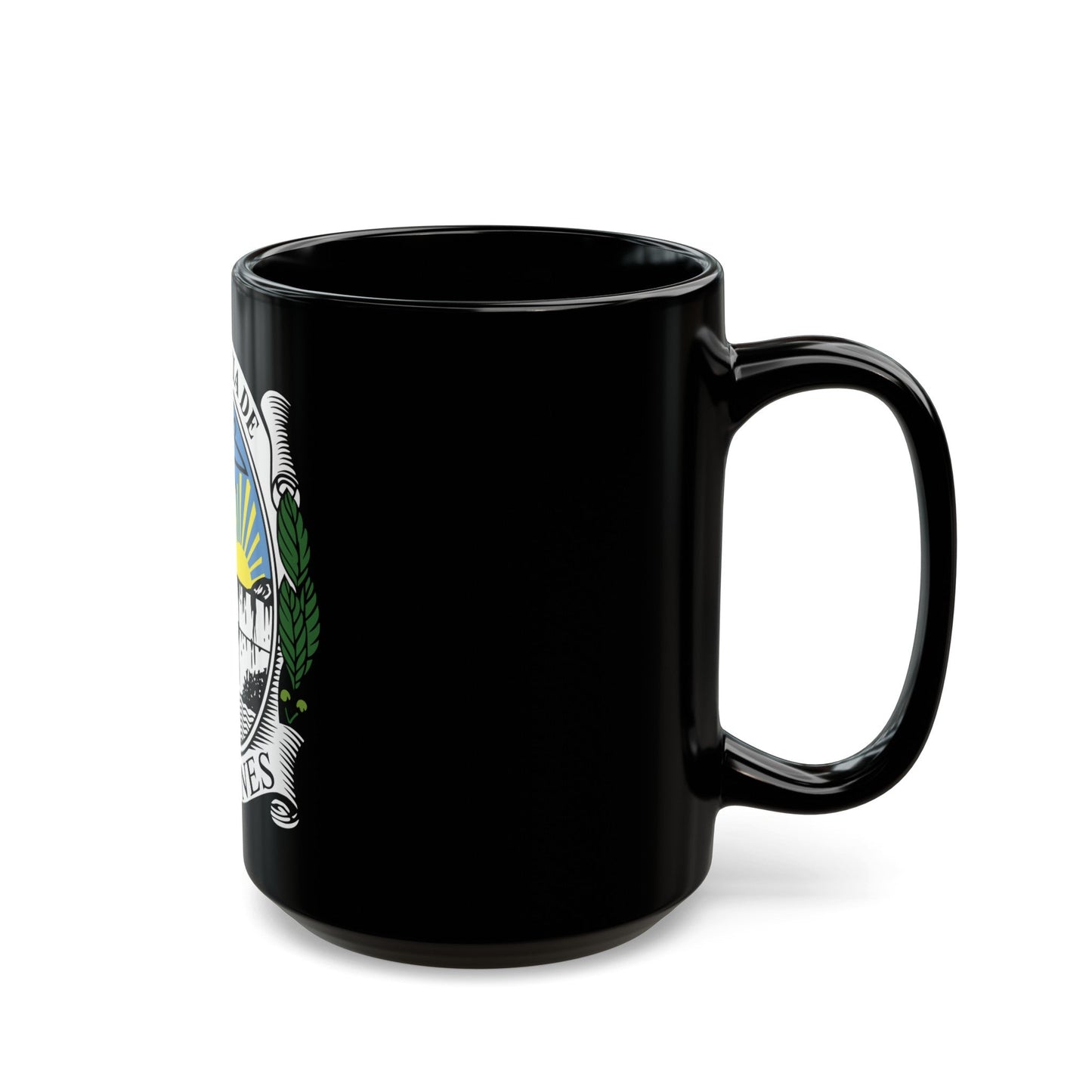 Coat of Arms Misiones Argentina - Black Coffee Mug-The Sticker Space