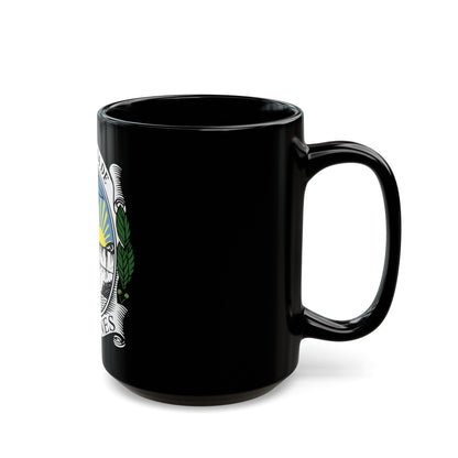 Coat of Arms Misiones Argentina - Black Coffee Mug-The Sticker Space