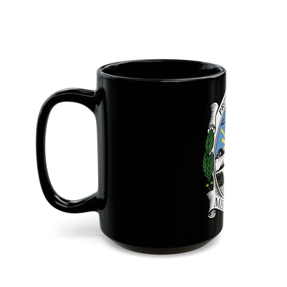 Coat of Arms Misiones Argentina - Black Coffee Mug-The Sticker Space