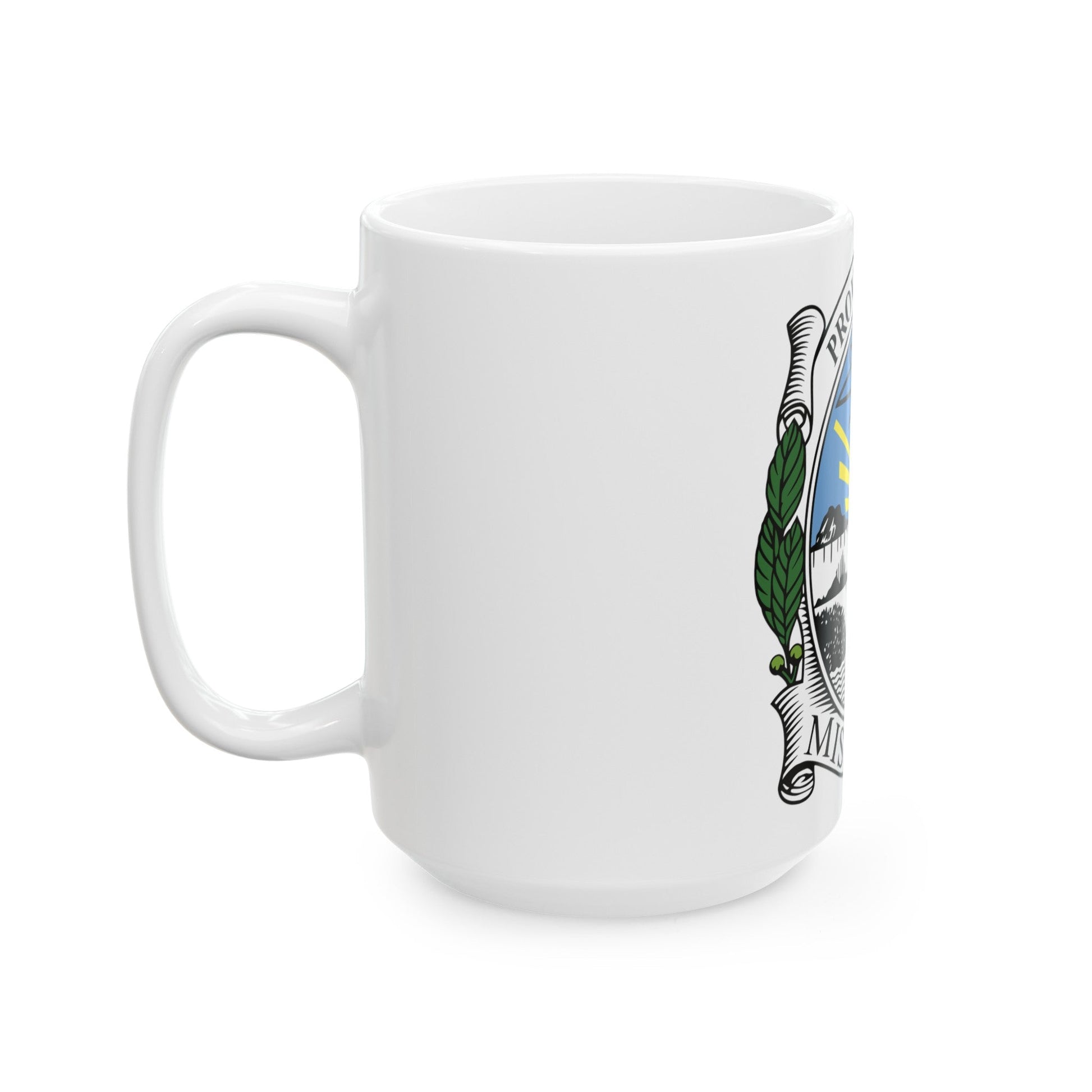 Coat of Arms Misiones Argentina - White Coffee Mug-The Sticker Space