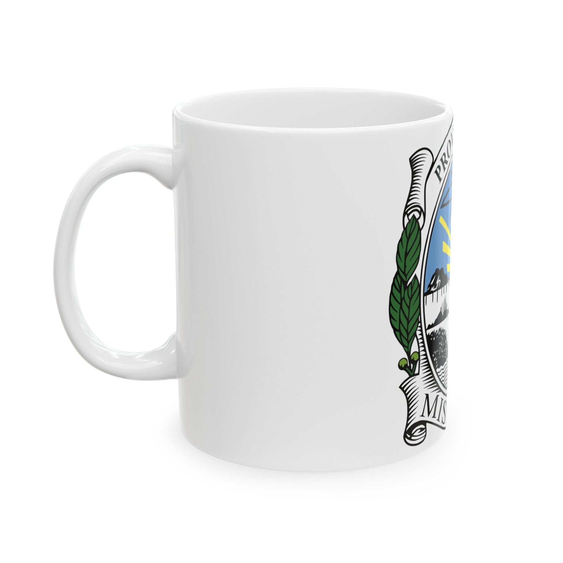 Coat of Arms Misiones Argentina - White Coffee Mug-The Sticker Space