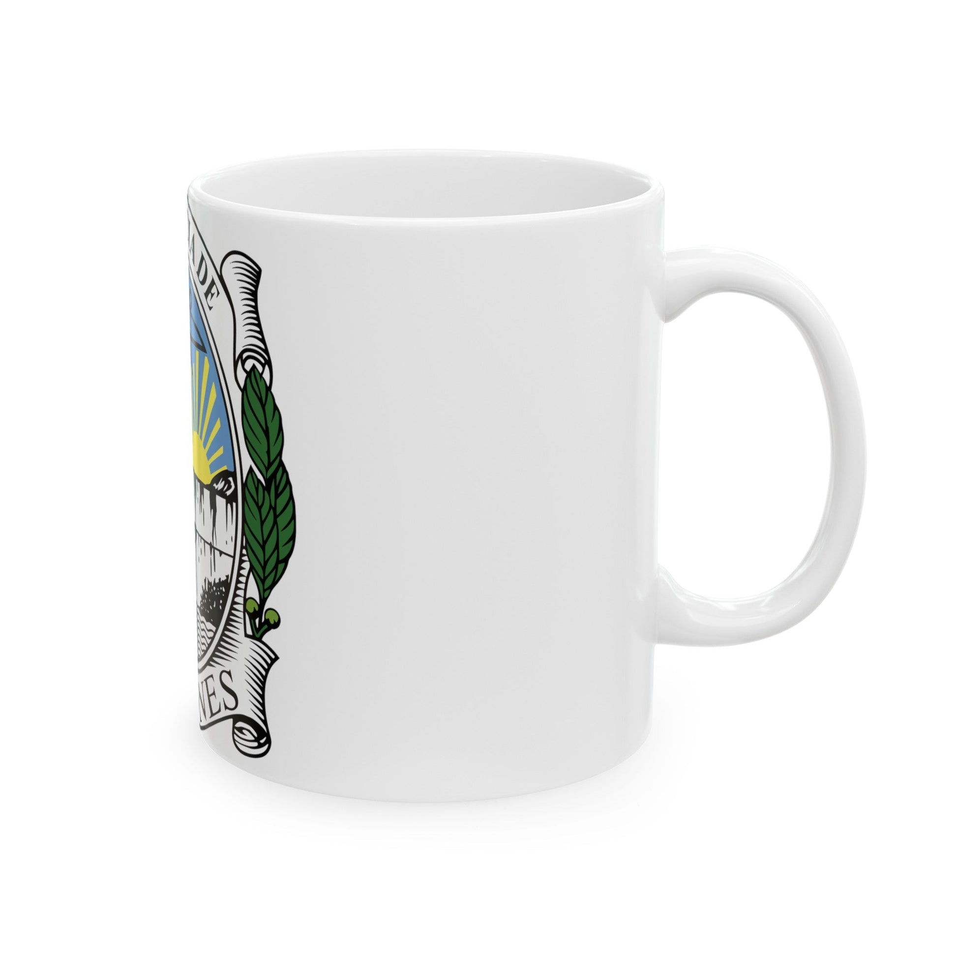 Coat of Arms Misiones Argentina - White Coffee Mug-The Sticker Space