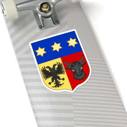 Coat of Arms Moruzi (Algeria) (Coat of Arms) STICKER Vinyl Kiss-Cut Decal - The Sticker Space