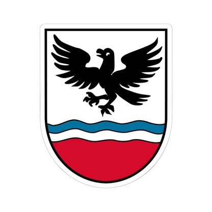 Coat of arms Natternbach (Austria) (Coat of Arms) STICKER Vinyl Kiss-Cut Decal 6 Inch White - The Sticker Space