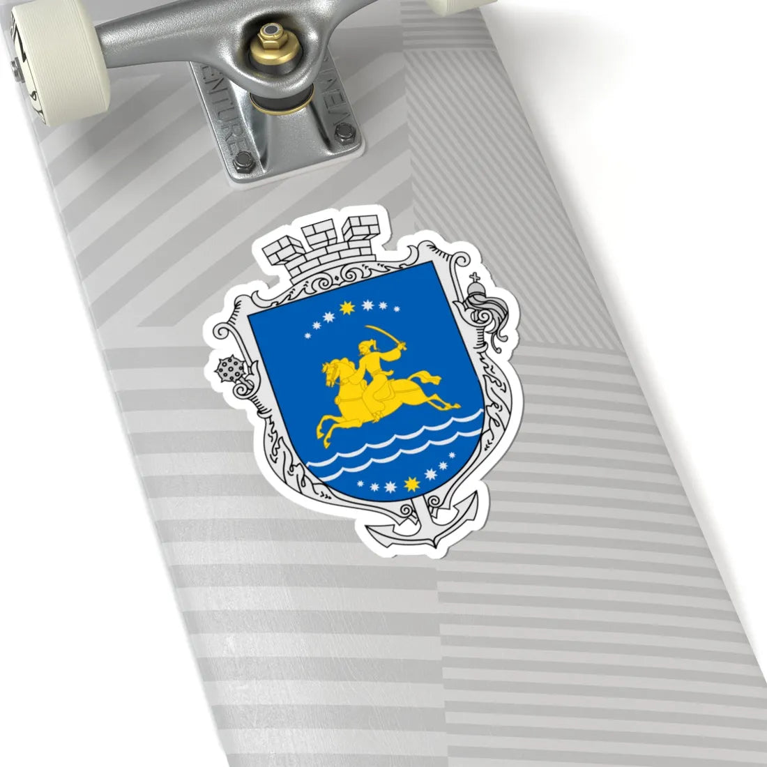 Coat of Arms Nikopol (Ukraine) (Coat of Arms) STICKER Vinyl Kiss-Cut Decal - The Sticker Space